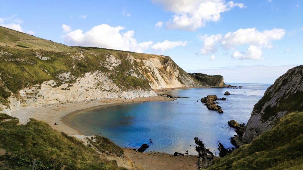 Man O War Beach in West Lulworth