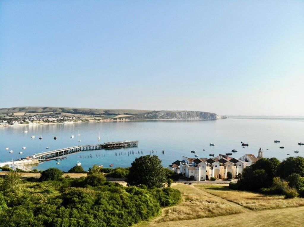 The Victorian seaside town of Swanage, Dorset