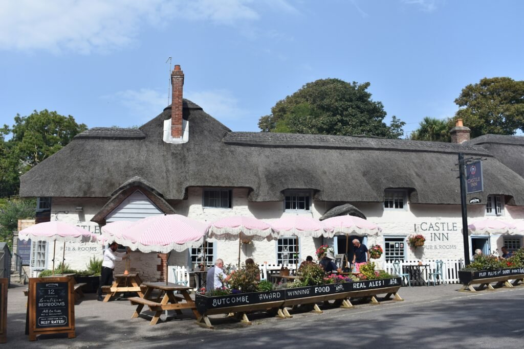 The Castle Inn. A great place to eat and drink in West Lulworth.