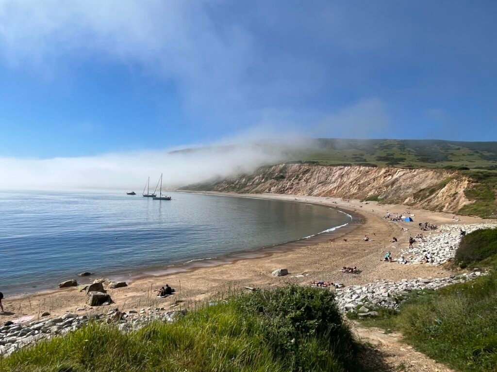 Worbarrow Bay, a beautiful beach near Luwlorth